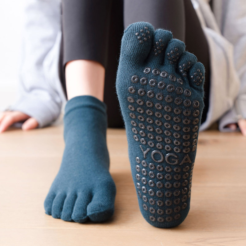 Medias Para Pilates Y Yoga - جوارب سيليكون مانعة للانزلاق خمسة أصابع