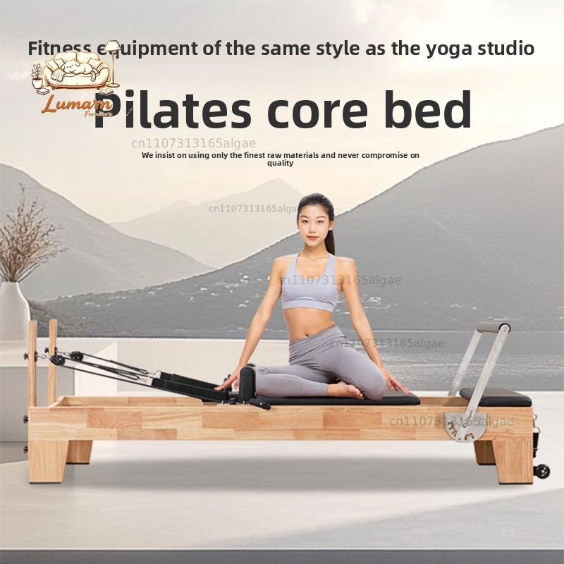 Pilates Yoga Same - سرير بيلاتس كبير لتمارين الكور، طقم